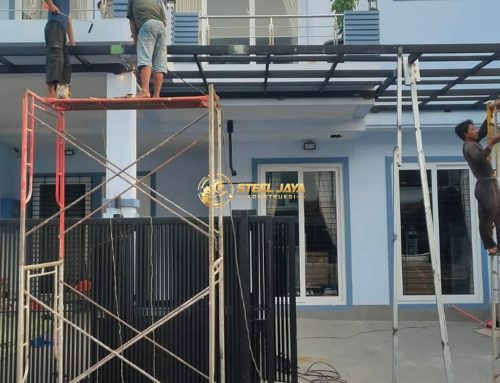 Bengkel Kanopi Ciseeng Parung – Kanopi Hollow Galvanis Atap Alderon